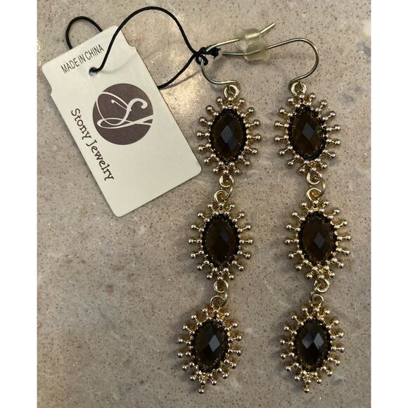 2/$24! Stony Earrings Dangle - Picture 3 of 6